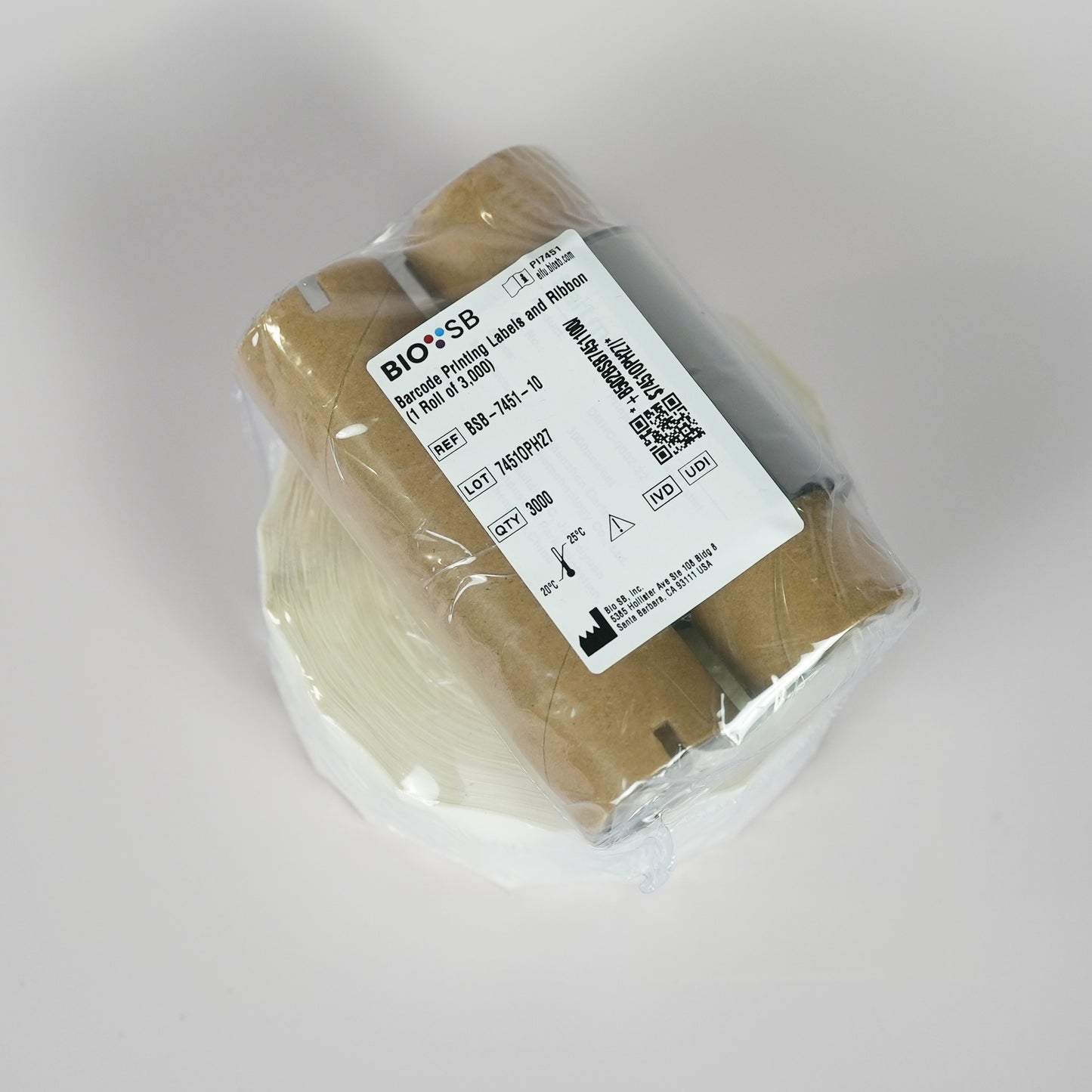 TintoStainer Plus Barcode Labels and Ink Ribbon